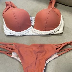 Acacia Papaya Bikini Set, S/M